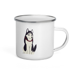 Load image into Gallery viewer, Dog Enamel Mug
