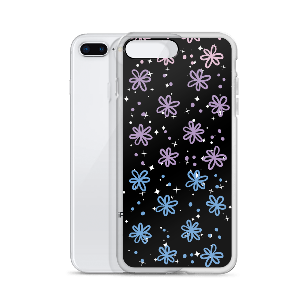 Flowers and Starts iPhone Case