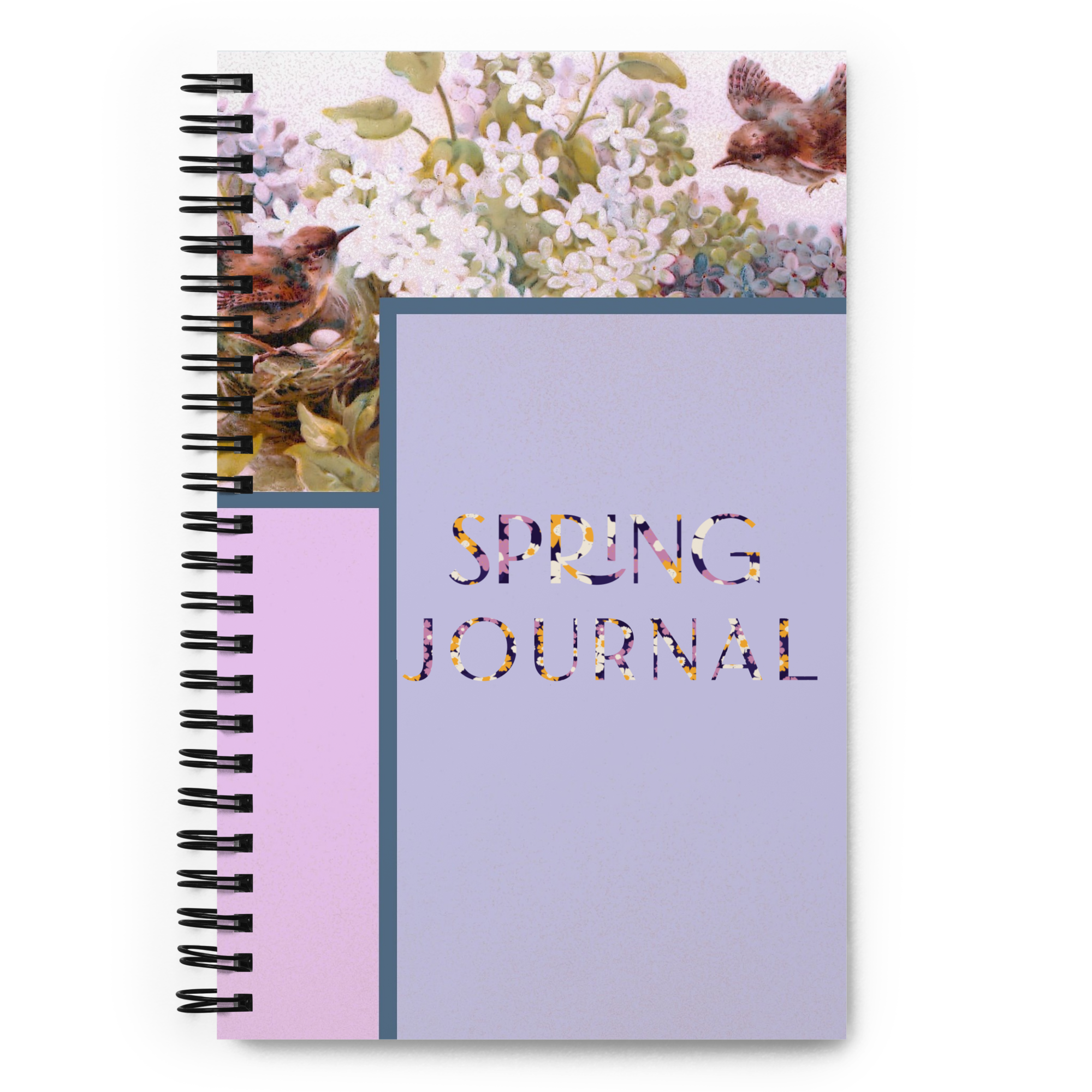 Spring Spiral notebook