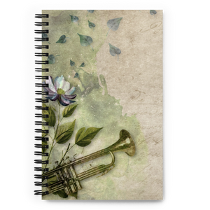 Trumpet Spiral notebook