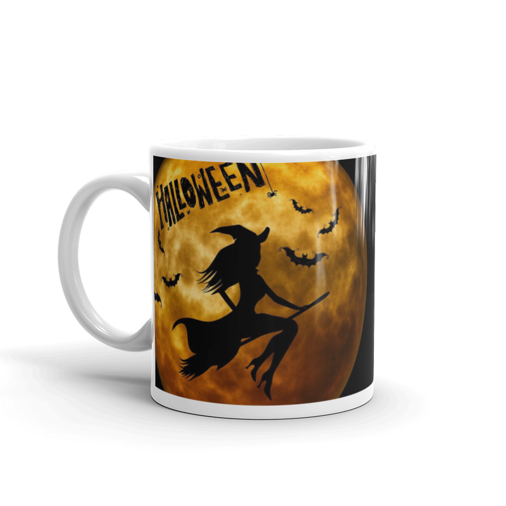 Halloween Moon Ceramic Mug