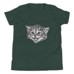 Load image into Gallery viewer, Cute Cat Kids/Youth Short Sleeve T-Shirt
